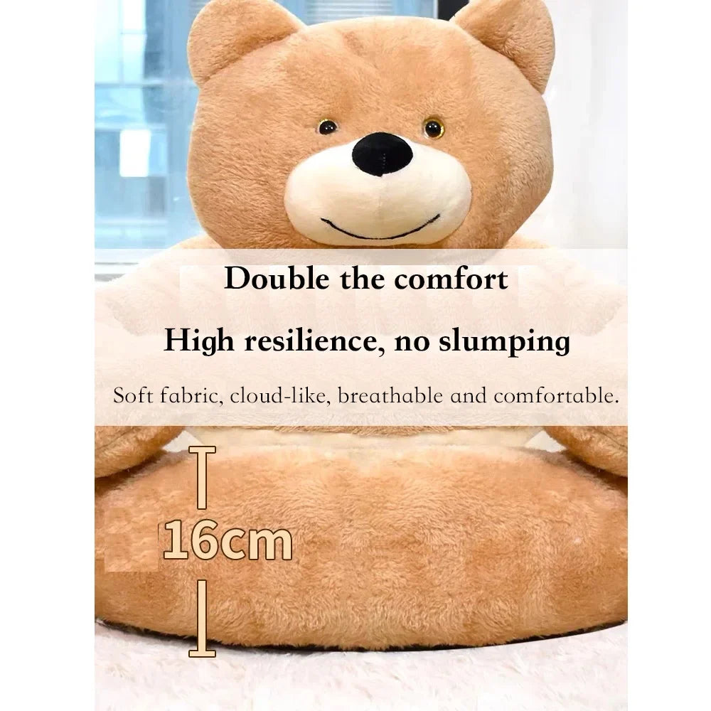 Cute Bear Sofa, Semi-Enclosed Pet Dog Bed - ProPawPet.com