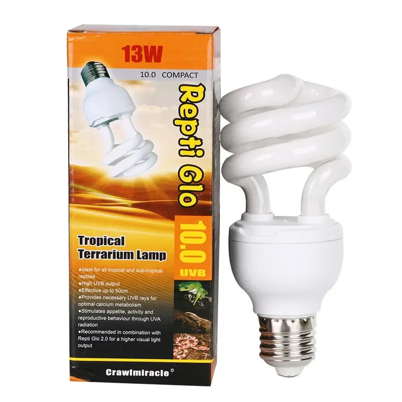 5.0 10.0 UVB 13W 220V Reptile Light Bulb UV - ProPawPet.com