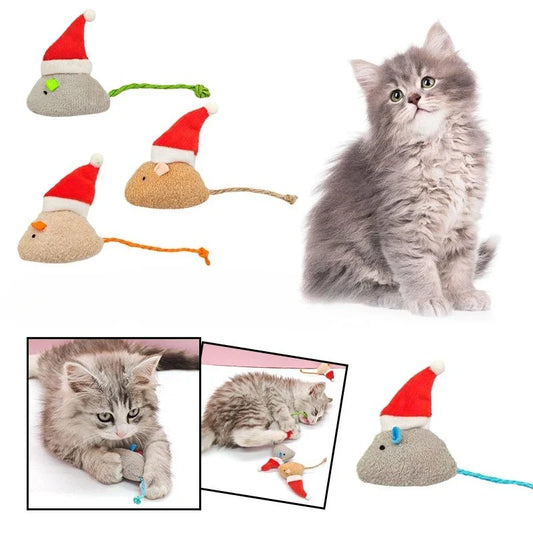 5pcs Cat Push Chew Toy Catnip Christmas - ProPawPet.com