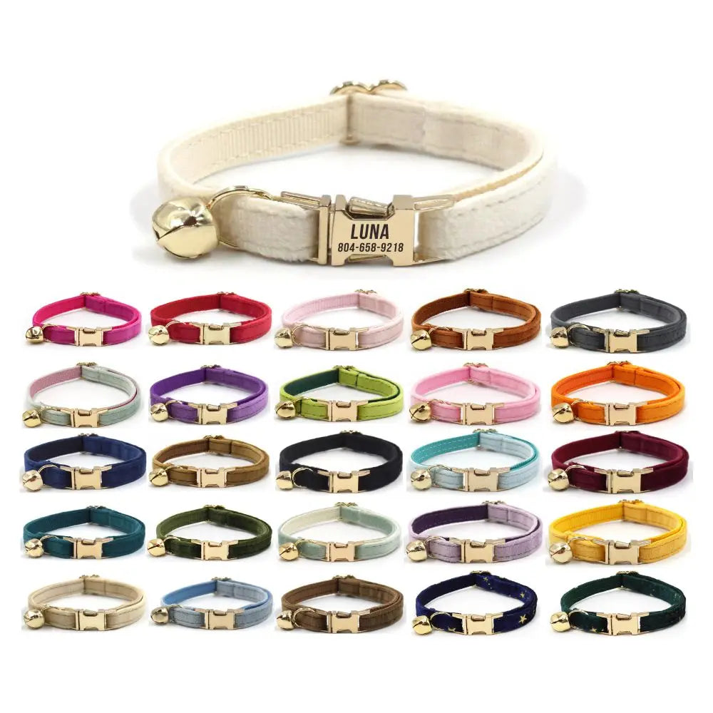 Free Engraving Customized Multicolor Soft - ProPawPet.com