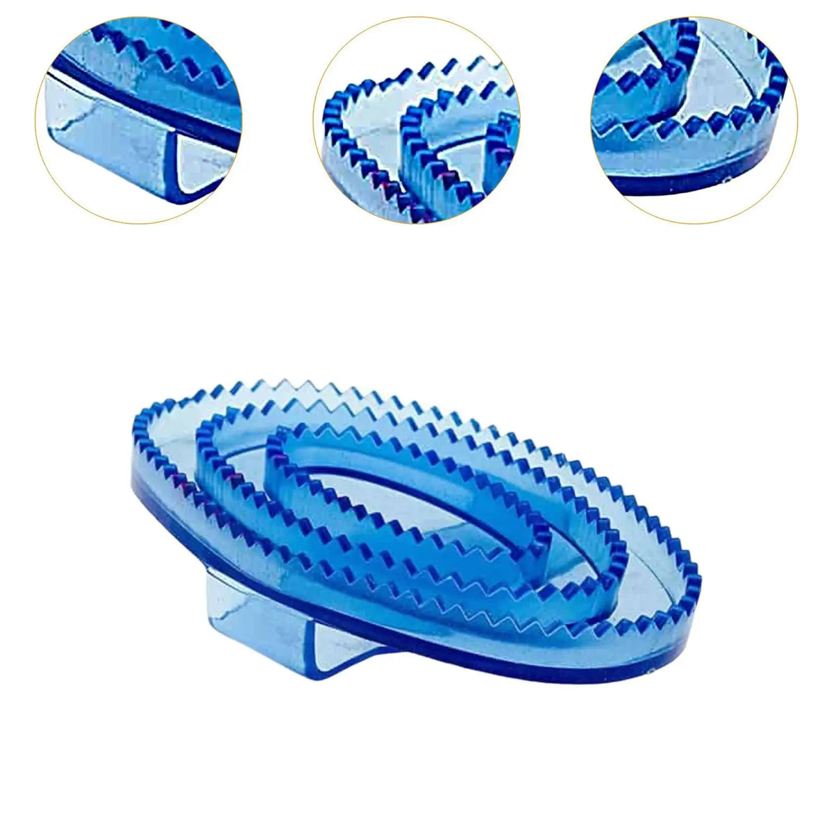 Equine Grooming Massage Curry Brush PVC Soft - ProPawPet.com