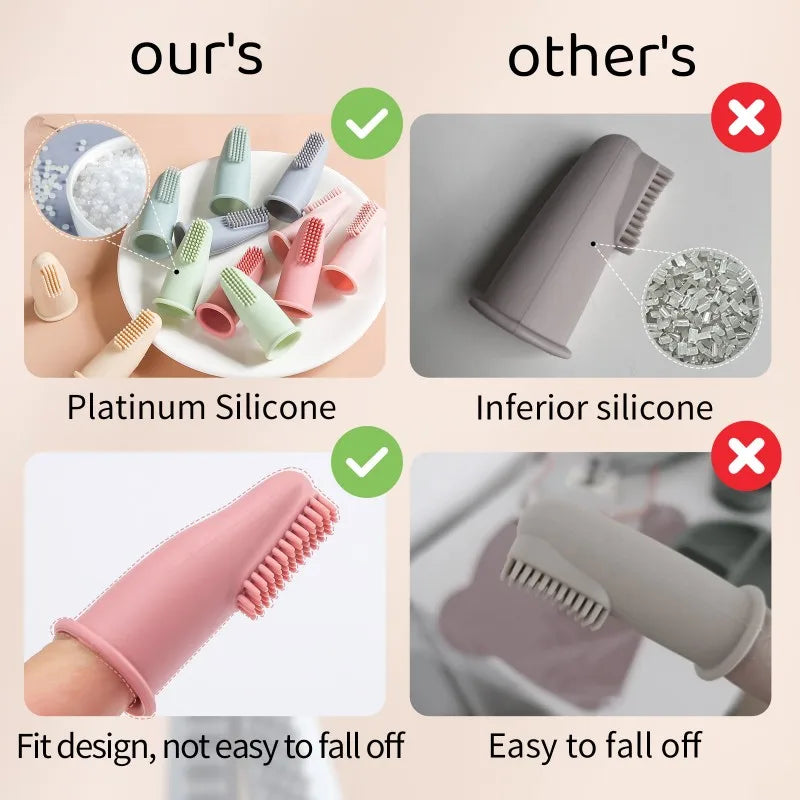 Dog Super Soft Pet Finger Toothbrush Teeth - ProPawPet.com