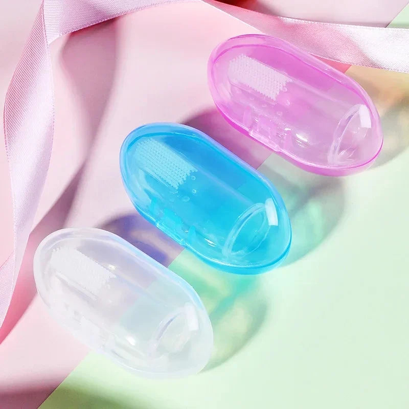 1-4pc Super Soft Pet Finger Toothbrush Teddy - ProPawPet.com