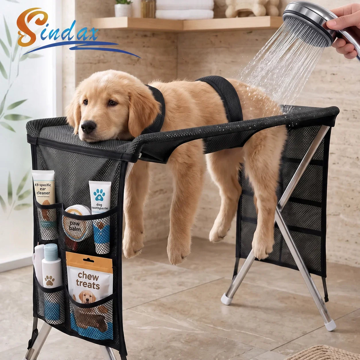 Pet Grooming Hammock Table Foldable Stand - ProPawPet.com