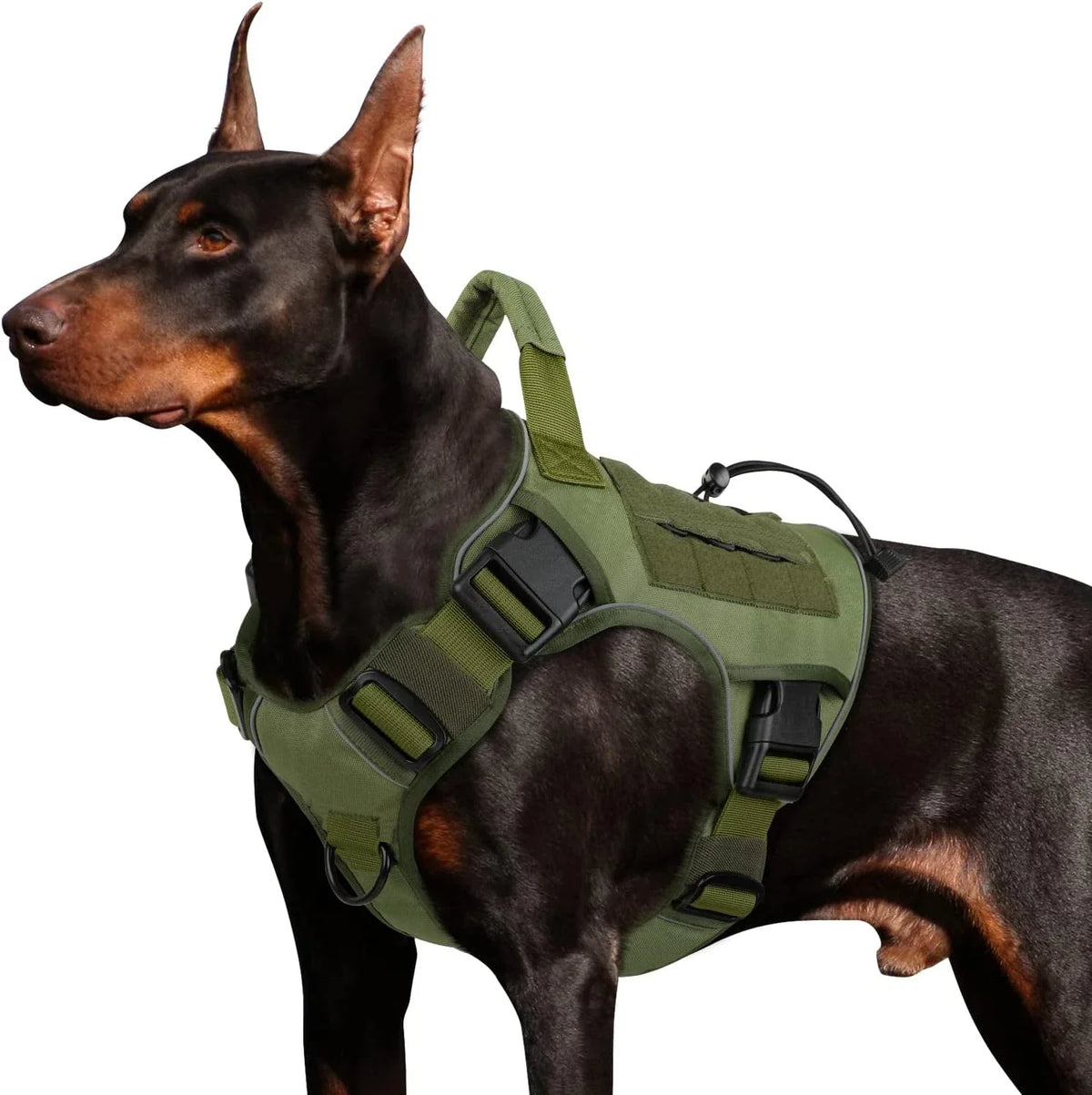 Adjustable No Pull Tactical Dog Harness with - ProPawPet.com
