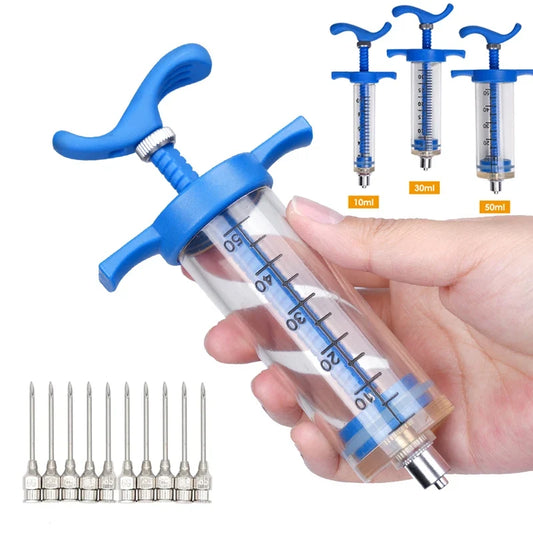 10/30/50ML Animal Syringe Plastic Veterinary - ProPawPet.com