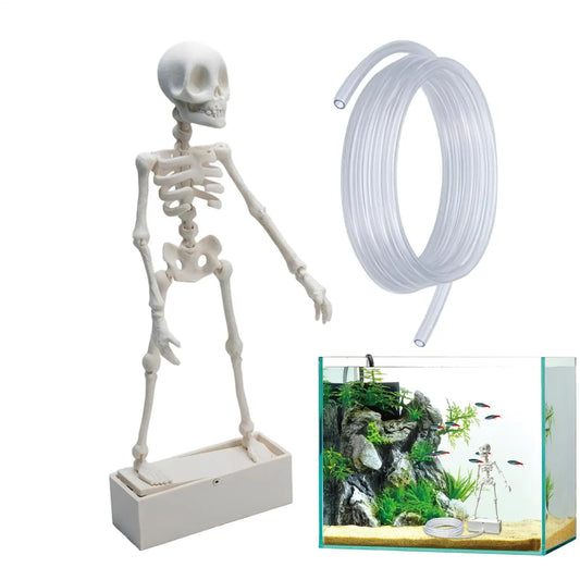 3D Printed Dancing Skeleton Aquarium Bubbler - ProPawPet.com